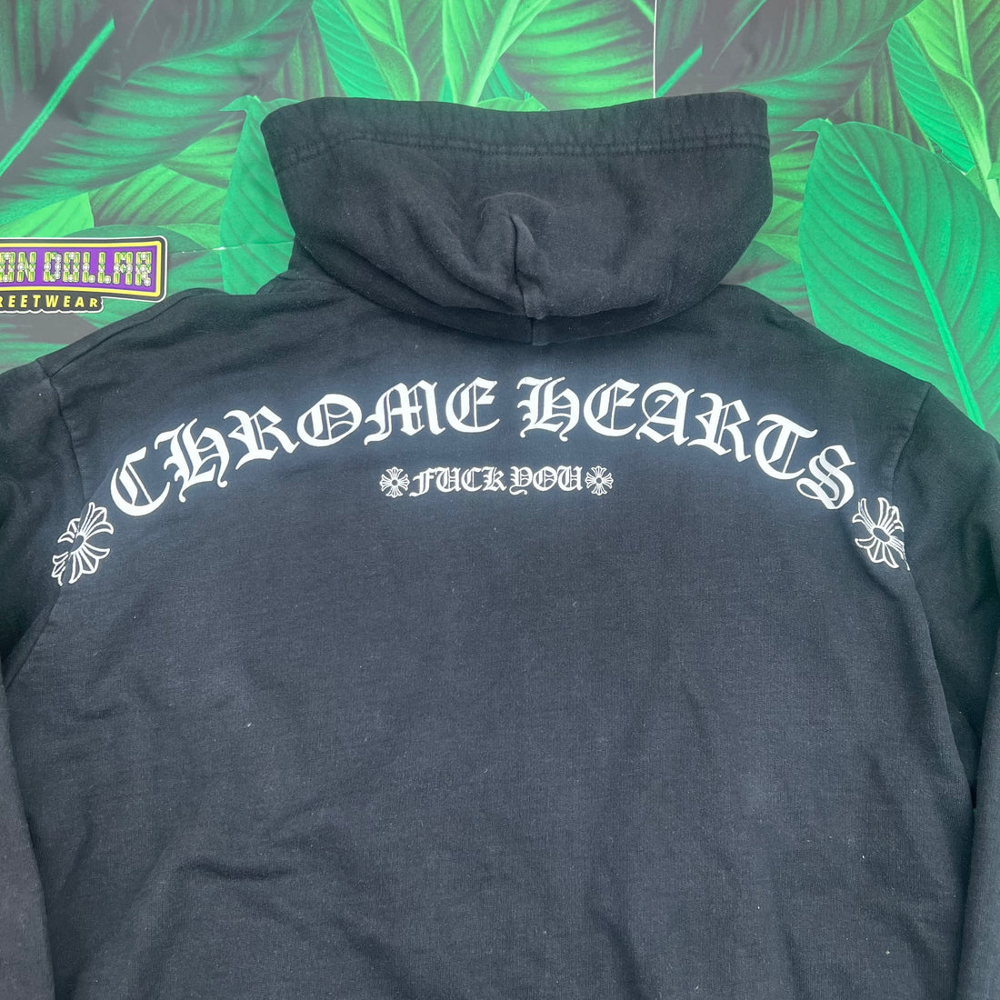 Chrome hearts fuck you pullover hoodie- M