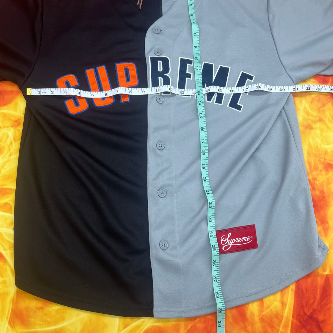 Supreme don’t hate baseball jersey- S