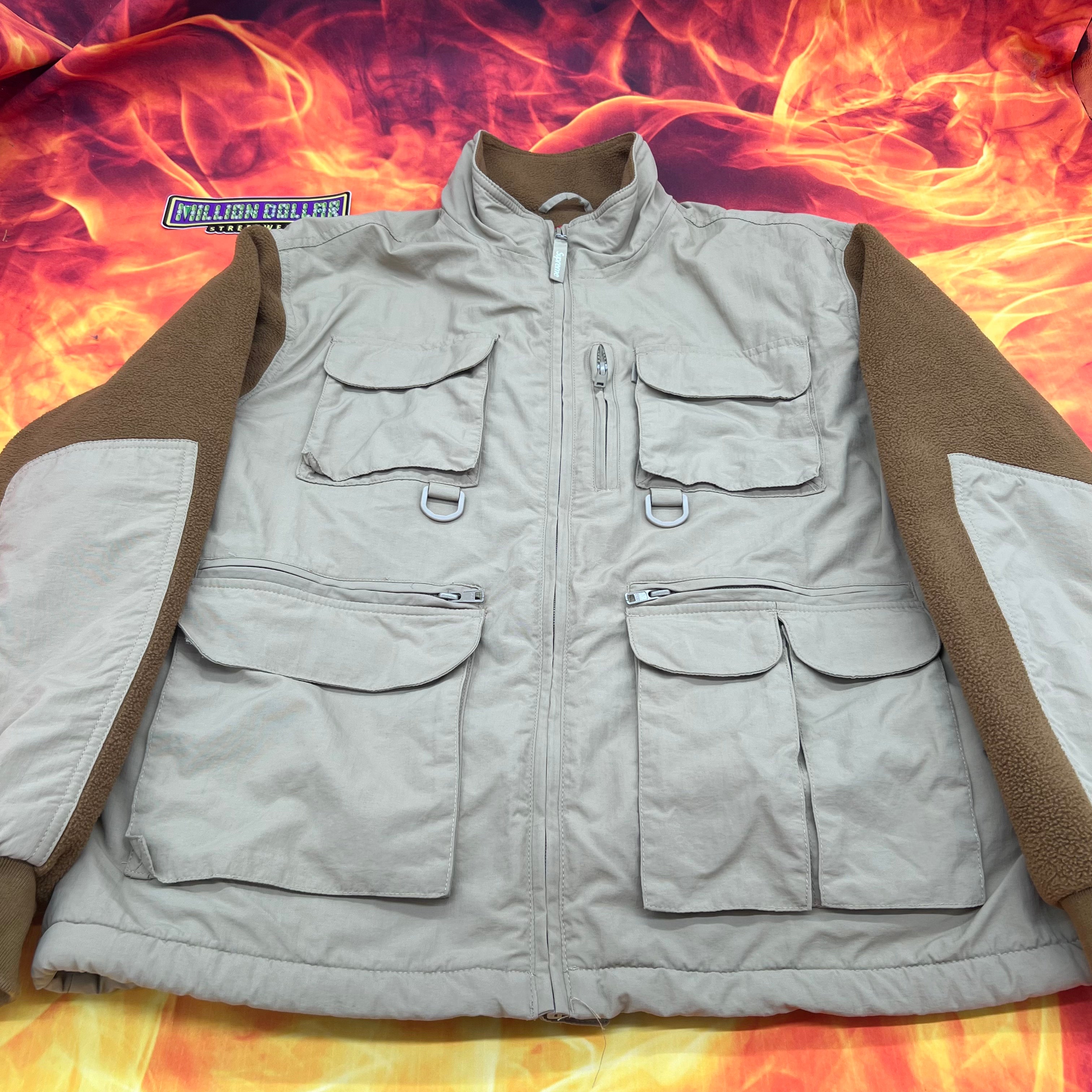 Supreme upland fleece jacket  M – Million Dollar Streetwear