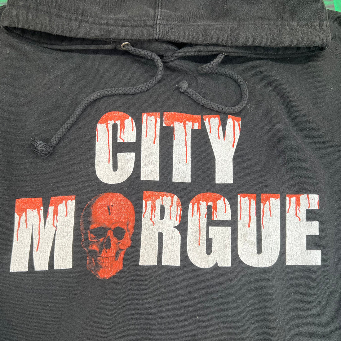 Vlone city morgue dogs hoodie- XL