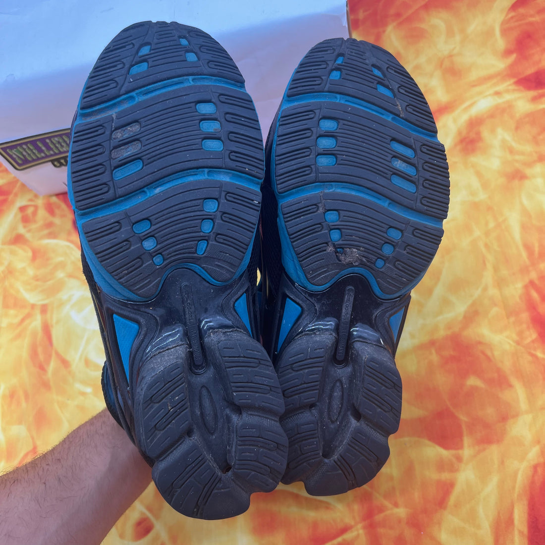 Raf Simon’s replicant Ozweego black colonial blue- 9M