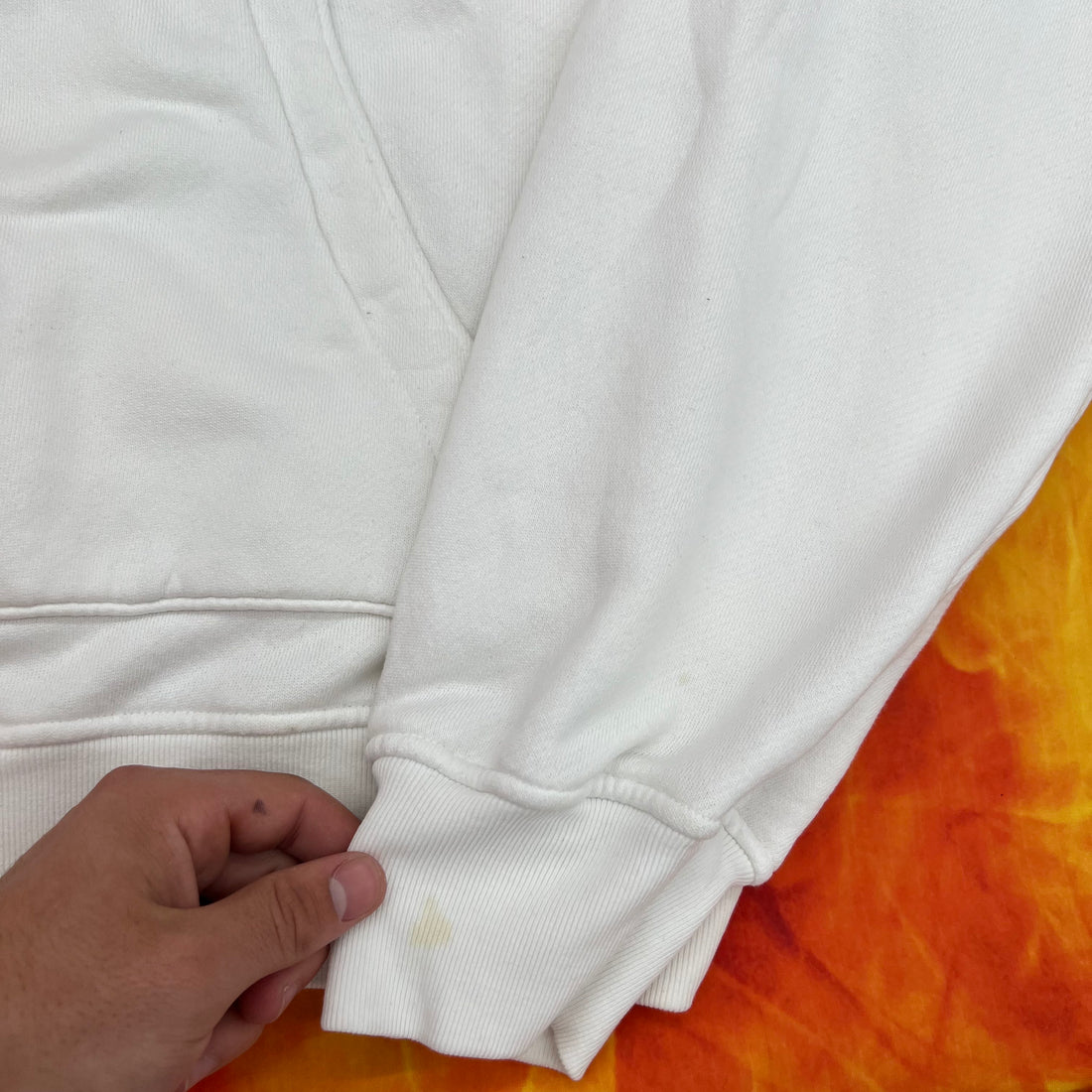 Amiri flame logo hoodie- M