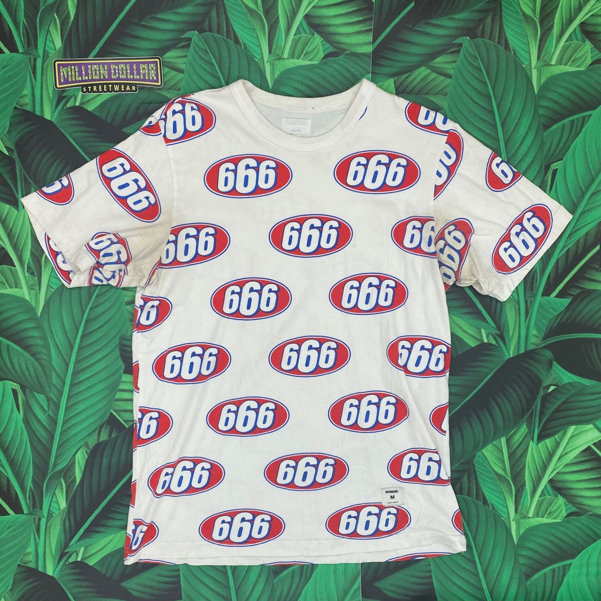 Supreme hotsell 666 tee