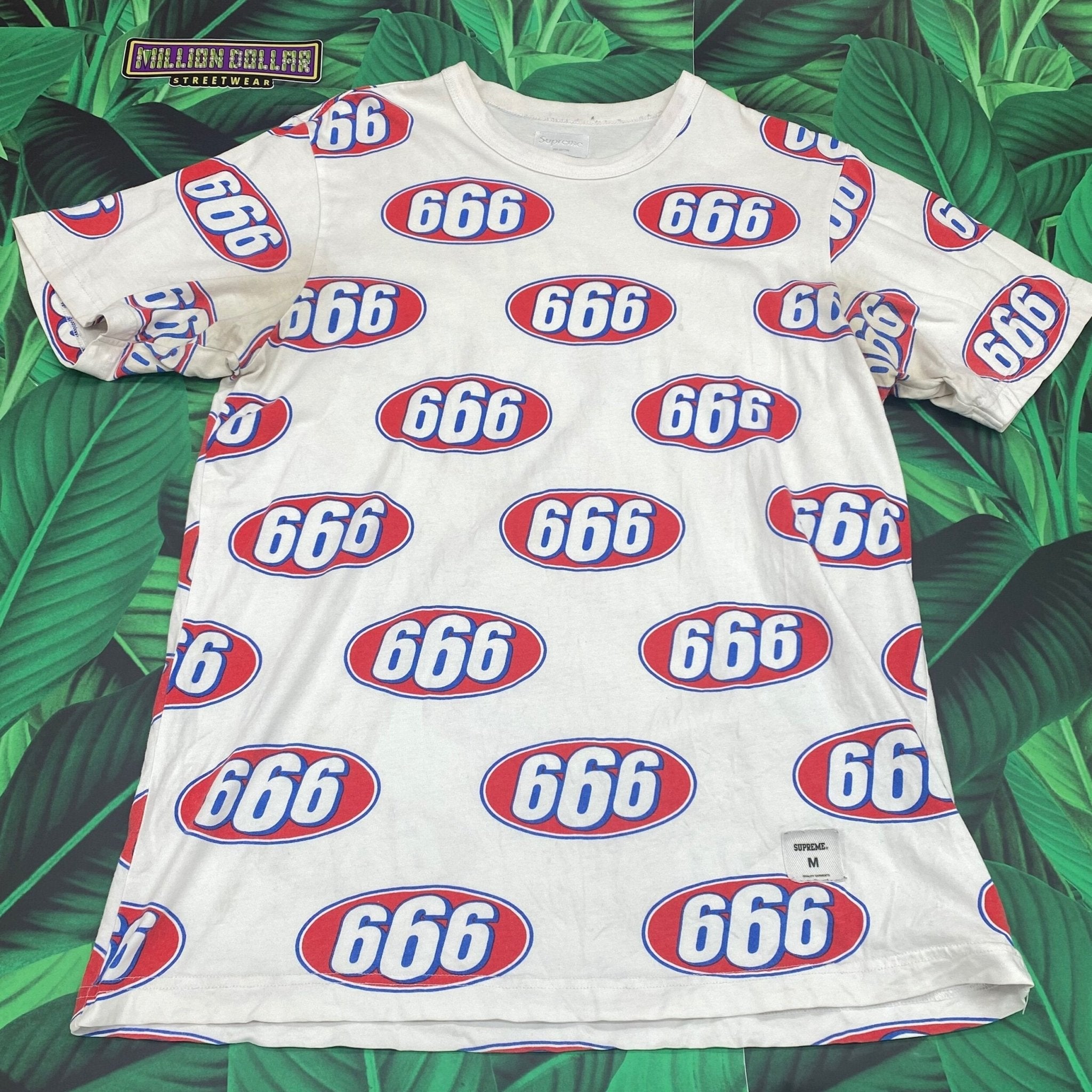 Supreme 666 s/s top- M – Million Dollar Streetwear