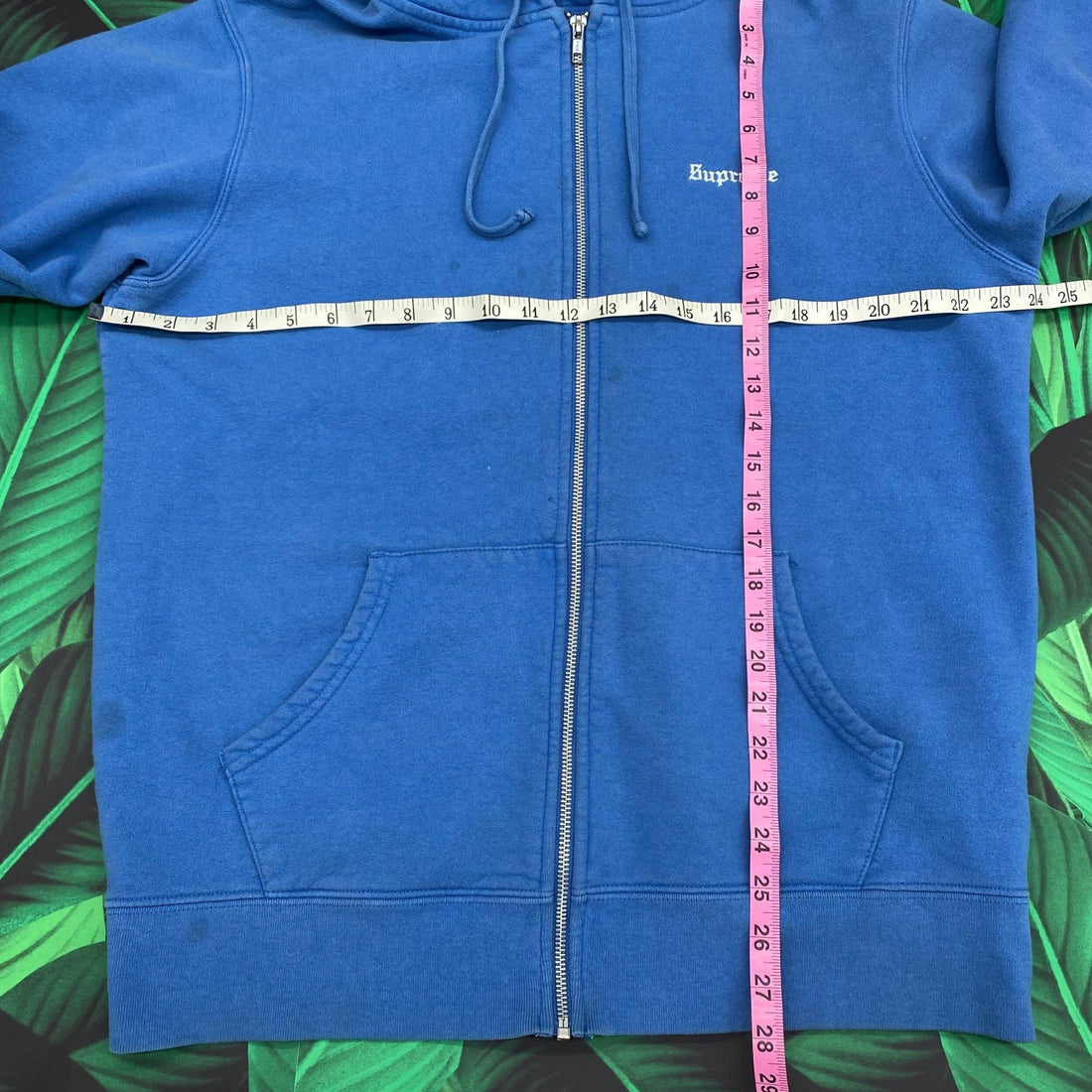 Supreme 666 zip up hoodie- L - Million Dollar Streetwear