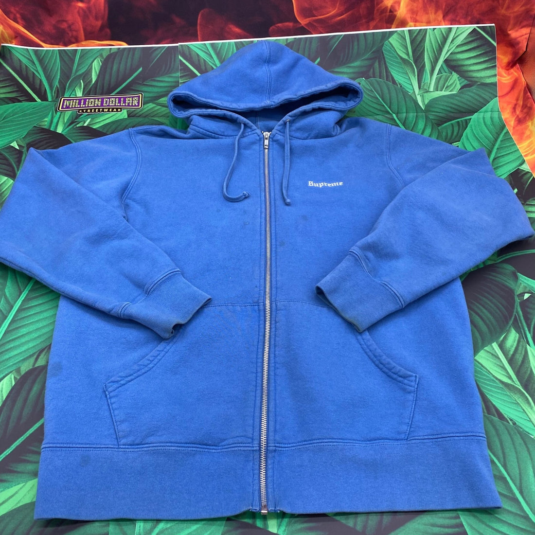 Supreme 666 zip up hoodie- L - Million Dollar Streetwear