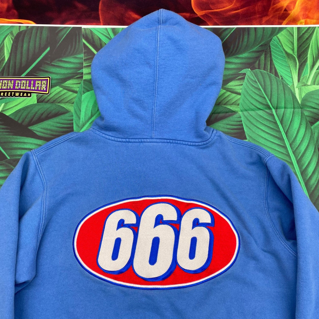 Supreme 666 zip up hoodie- L - Million Dollar Streetwear