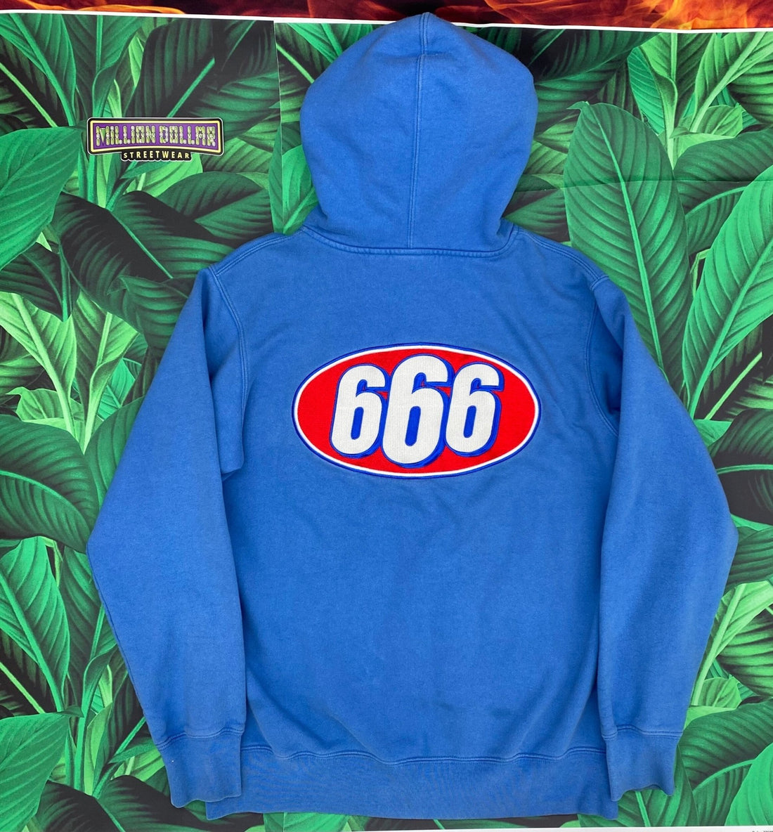 Supreme 666 zip up hoodie- L - Million Dollar Streetwear