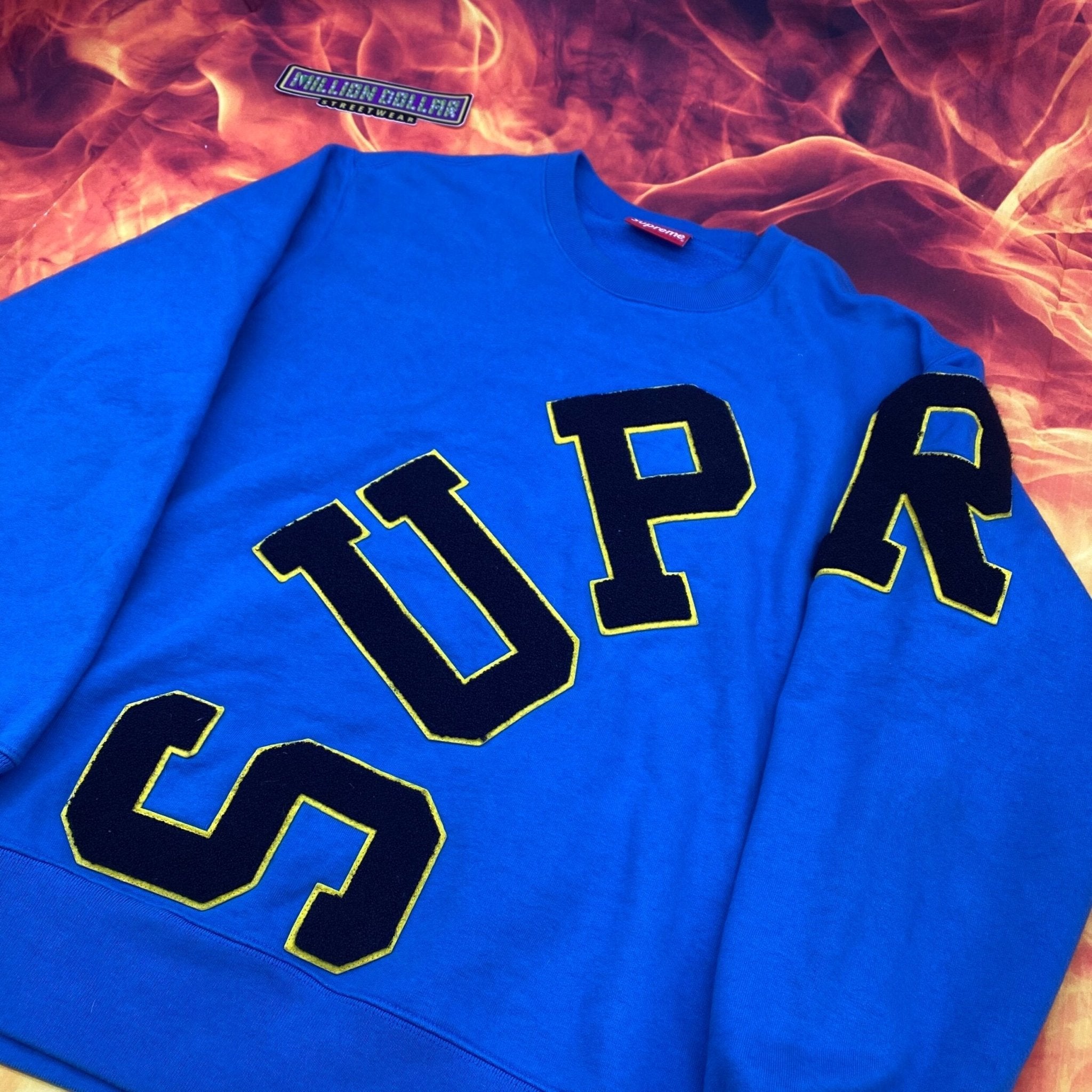 安くて可愛い人気 定価以下！Supreme2020FW Big Arc Crewneck L ...