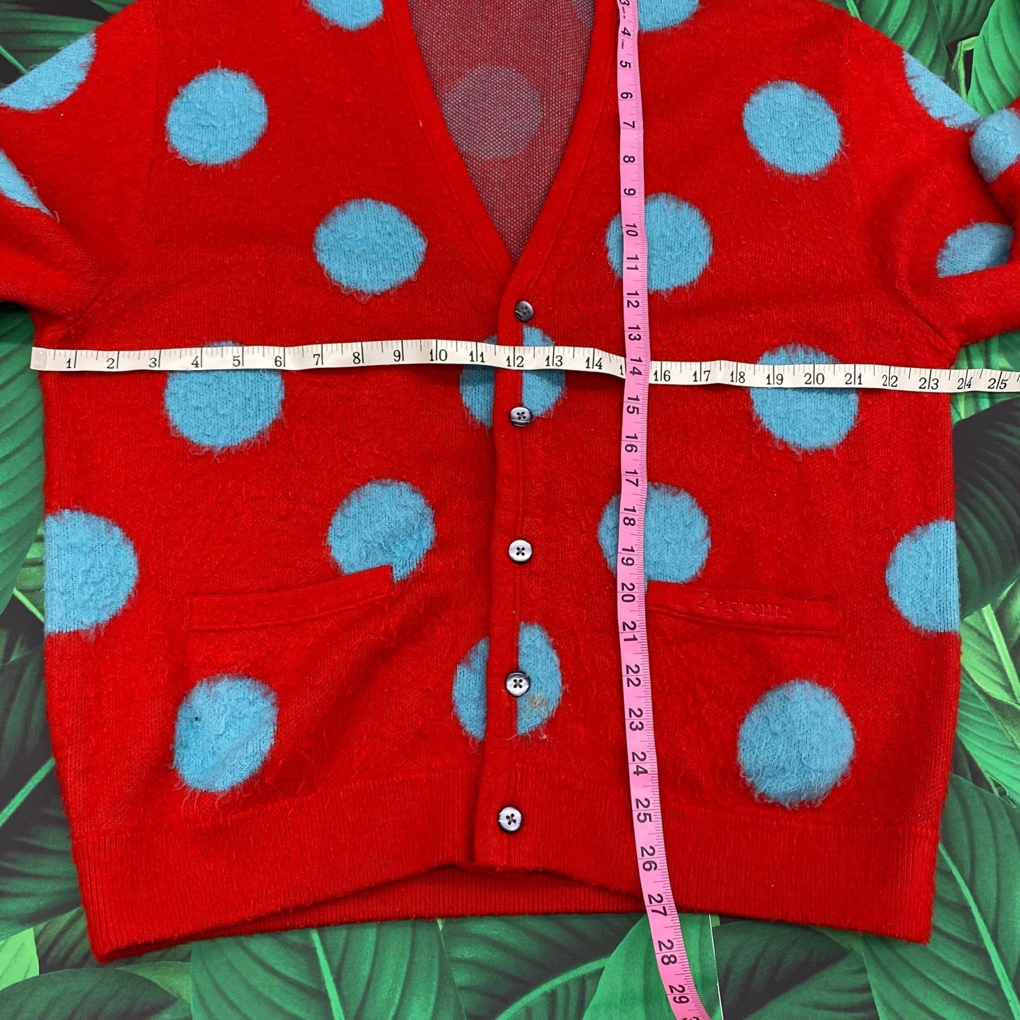 Supreme brushed polka dot cardigan- M – Million Dollar Streetwear