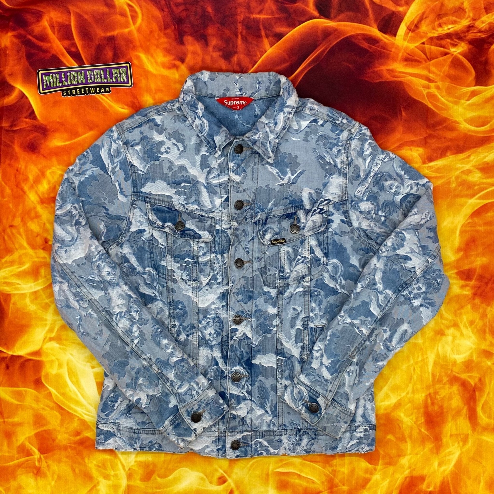 Supreme cherub denim trucker jacket- S – Million Dollar Streetwear