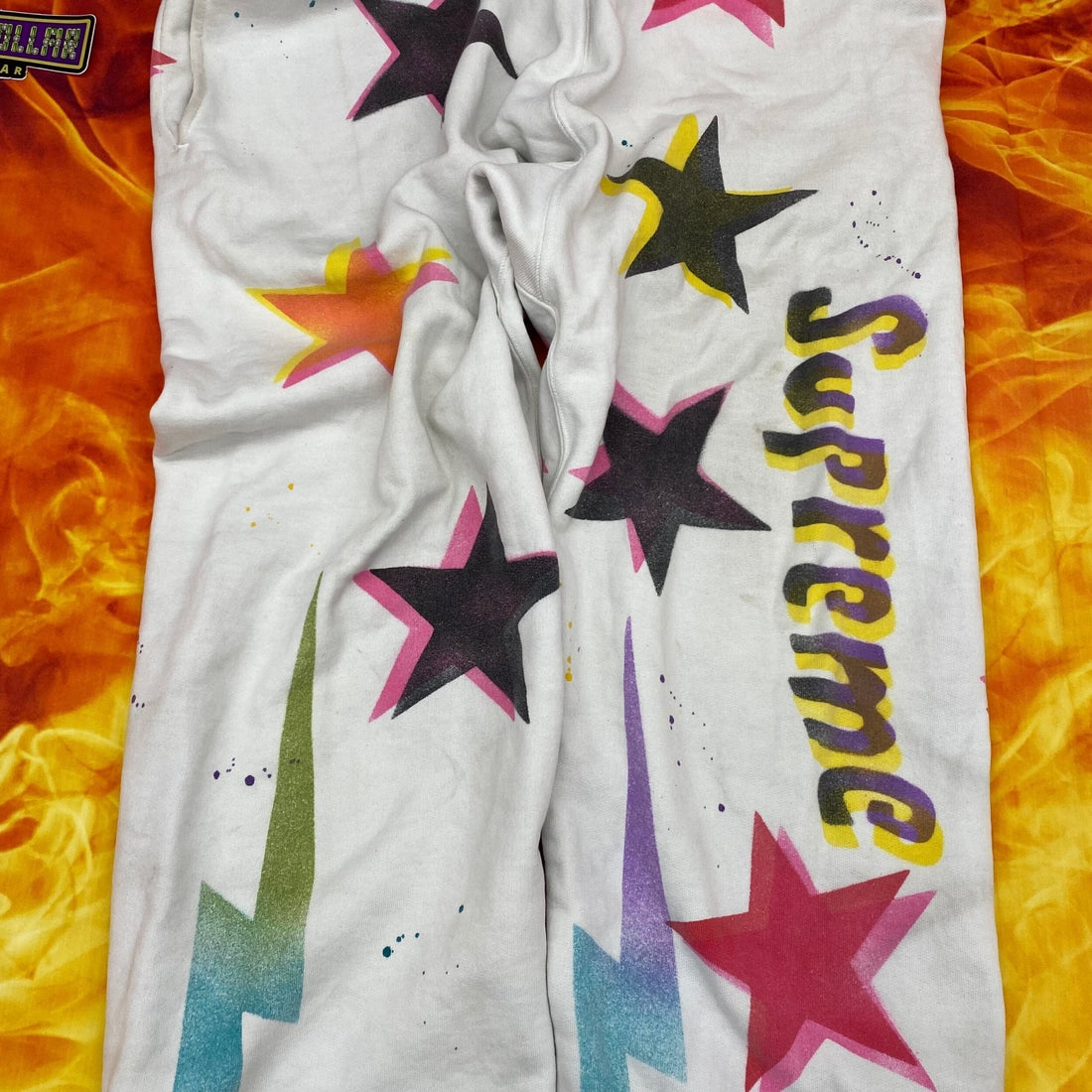 Supreme Gonz stars sweatpant- L - Million Dollar Streetwear