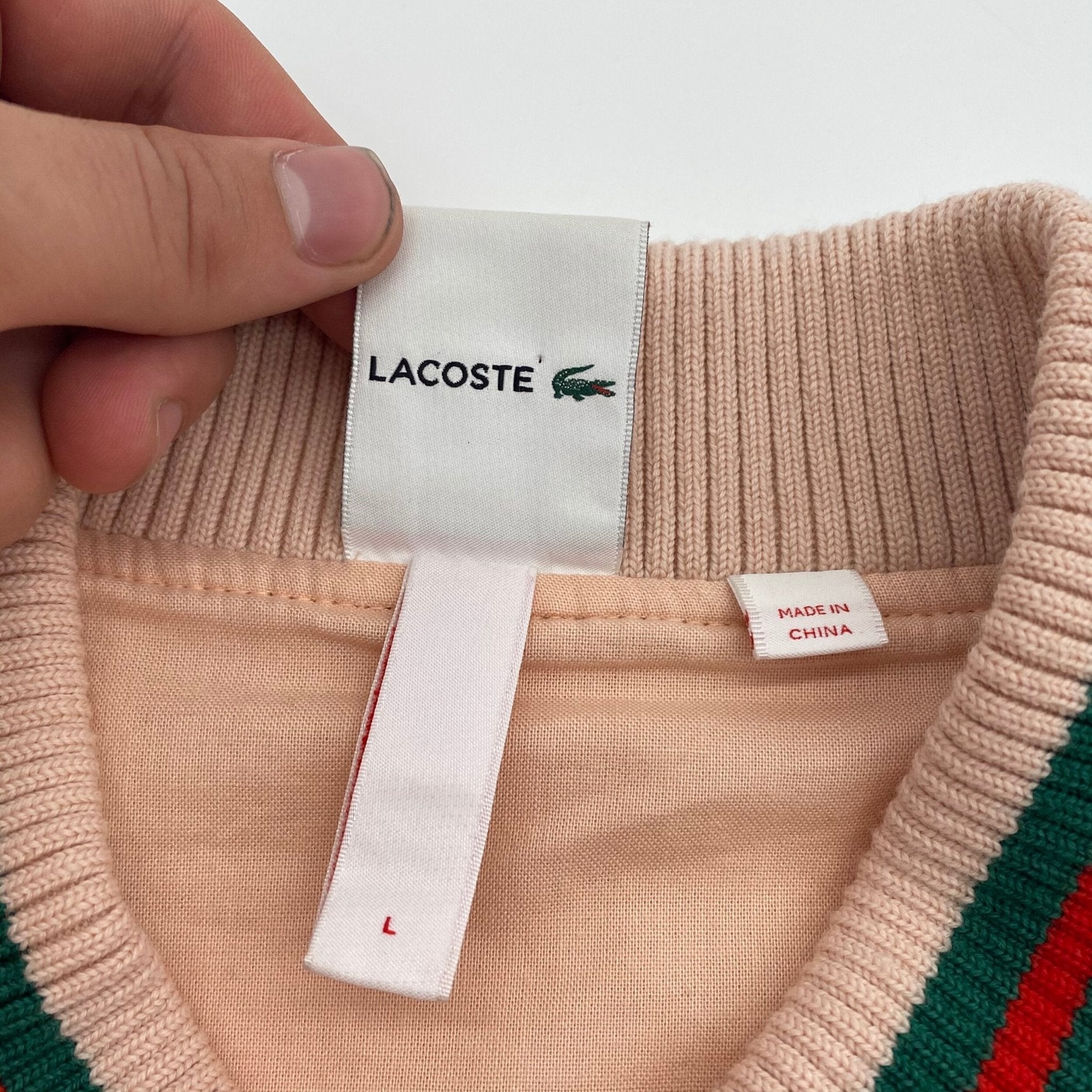 Supreme Lacoste wool varsity jacket- L – Million Dollar Streetwear