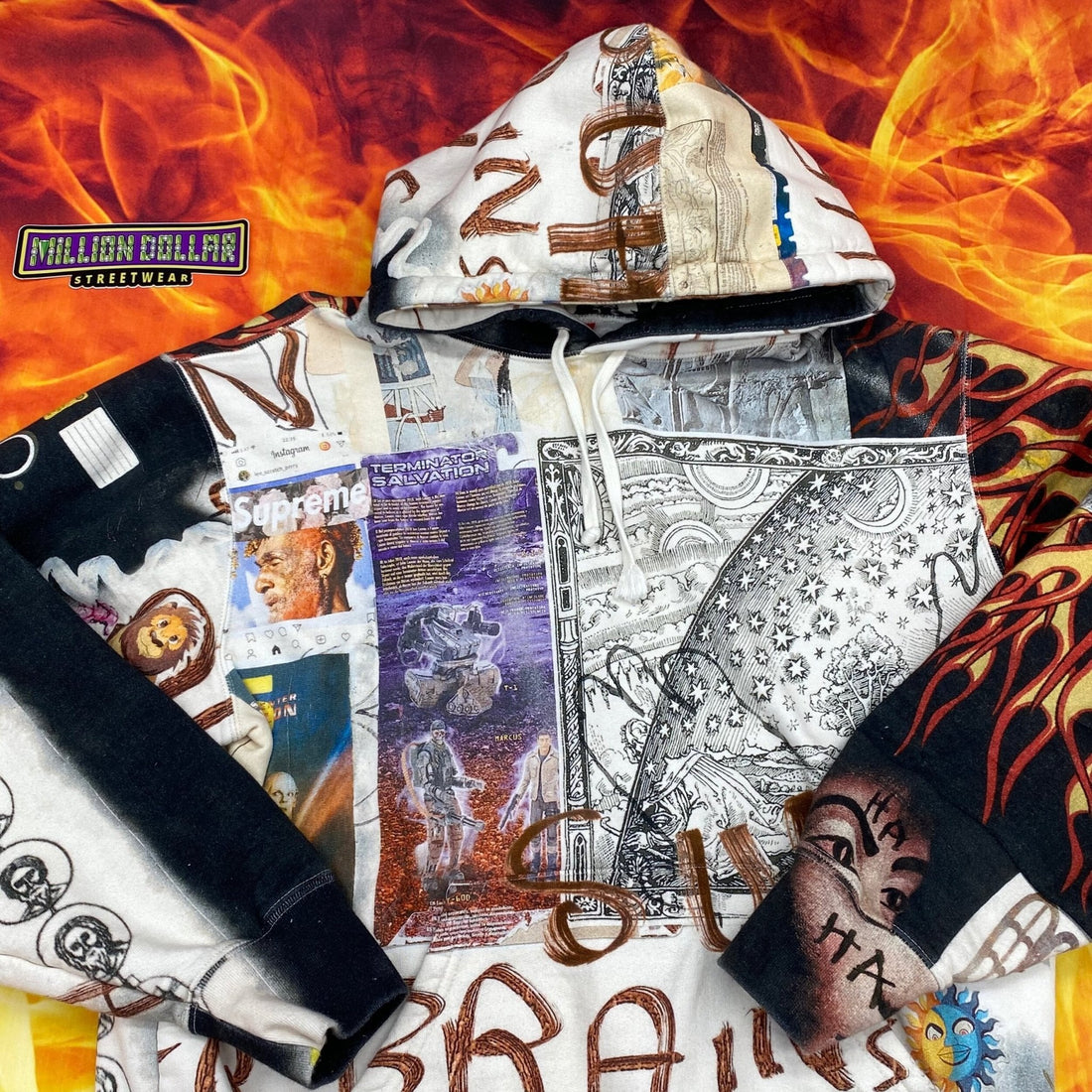 Supreme LSD spells hoodie- M - Million Dollar Streetwear