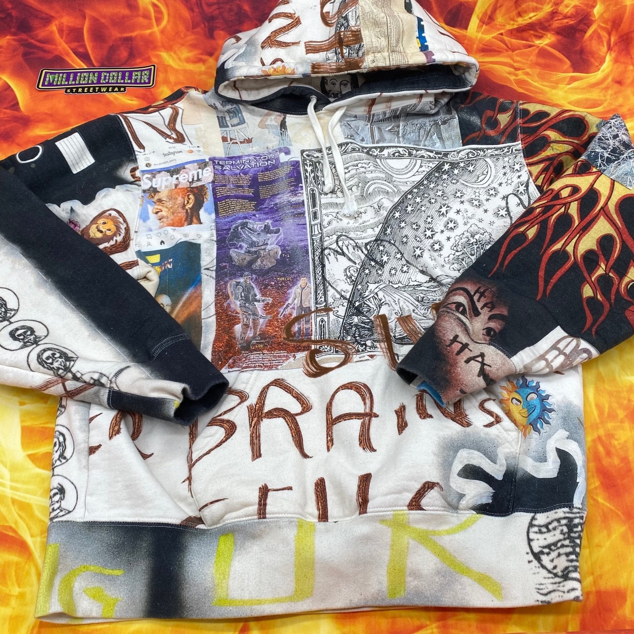 Supreme LSD spells hoodie- M – Million Dollar Streetwear