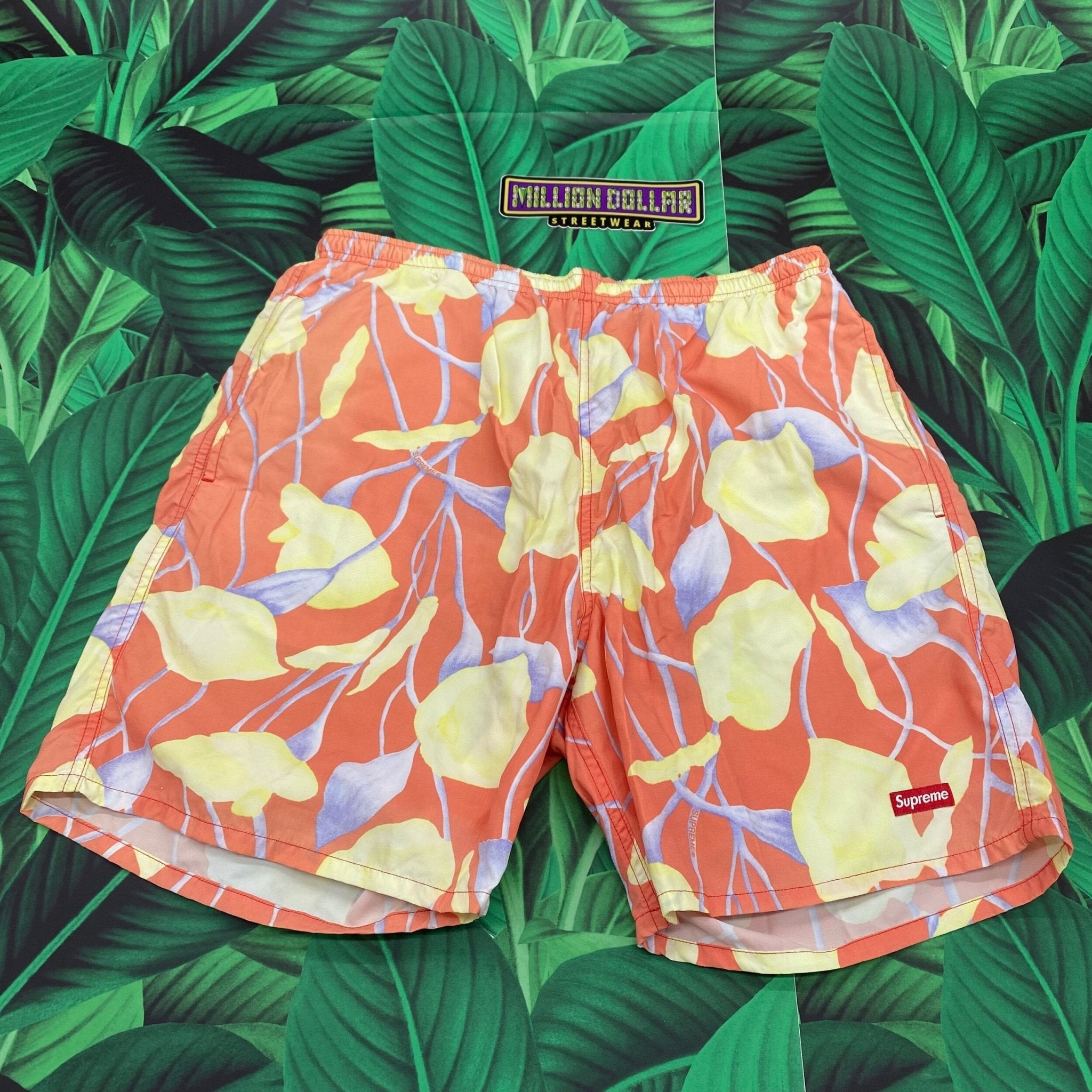 Supreme nylon floral water short- L – Million Dollar Streetwear