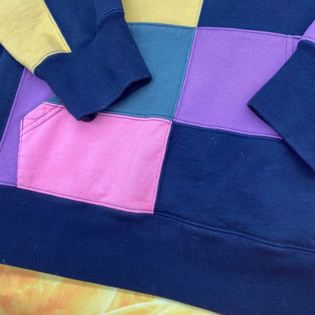 Supreme patchwork hoodie- M - Million Dollar Streetwear