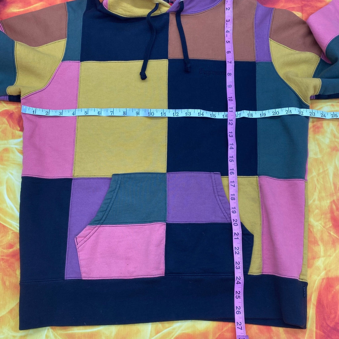 Supreme Patchwork Hoodie