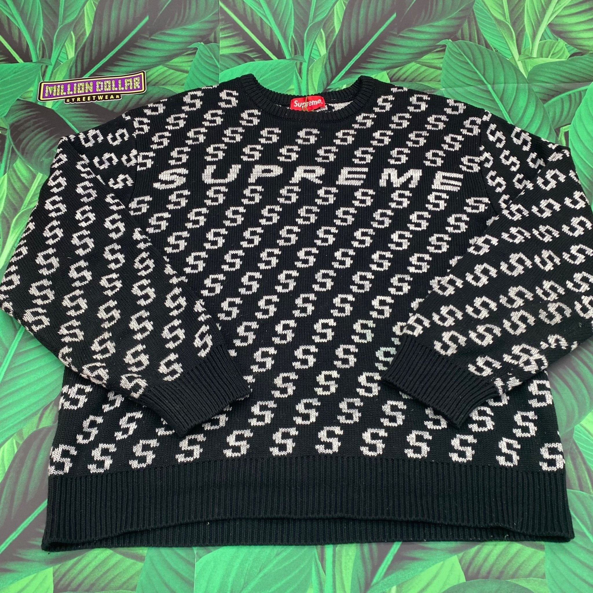Supreme s repeat sweater- L