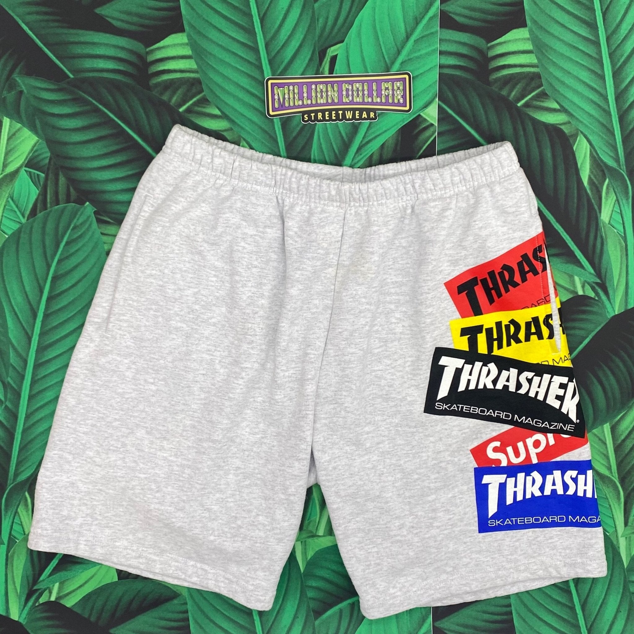 Supreme Thrasher Multi Logo Sweatshort - ショートパンツ